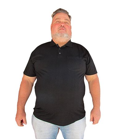 Camisa Gola Polo Poli-viscose Com Bolso G4-G5-G6-G7-G8