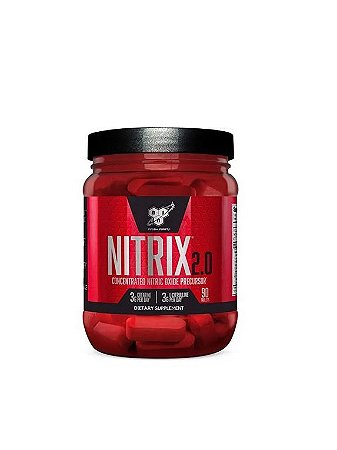 Nitrix 2.0 Bsn 90 Tabs Pré Treino Vaso Dilatador Import Eua