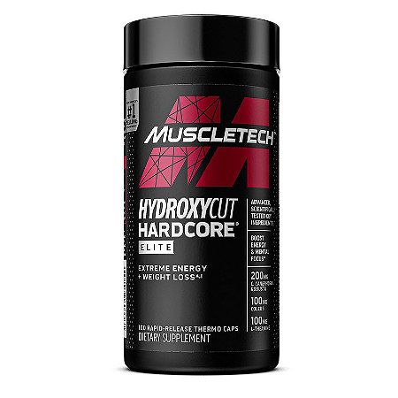 Hydroxycut Hardcore Elite 100 Caps Importado - Muscletech
