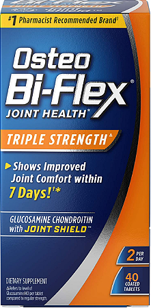 OSTEO-BI-FLEX BIFLEX TRIPLE STRENGTH 40 TABS - IMPORTADO