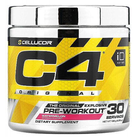 PRÉ TREINO C4 30 DOSES CELLUCOR - FORMULA IMPORTADA