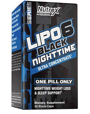 Lipo 6 Black Intense Ultra Concentrado - Nutrex (60 cápsulas)