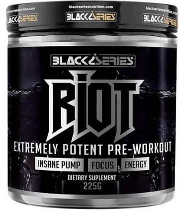 Pre Workout Riot (35doses) - Black Series