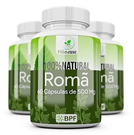 Extrato de Romã 60 Cápsulas 500mg 100% Natural