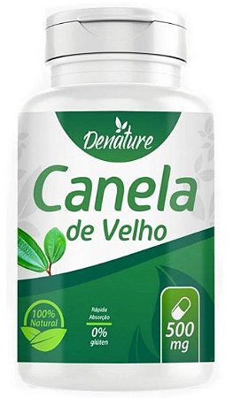 Canela De Velho  60 Cápsulas 500mg 100% Natural