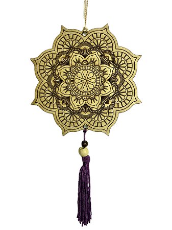 Mini Mandala Chackra Cardíaco - Perdão 12 cm