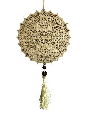 Mini Mandala Geometria Sagrada2 - Sorte 12 cm