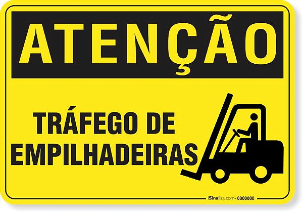 20x30 CM - TRANSITO DE EMPILHADEIRA