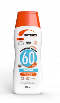 PROTETOR SOLAR NUTRIEX FPS60 1/3 PROT. UVA  - 120ML