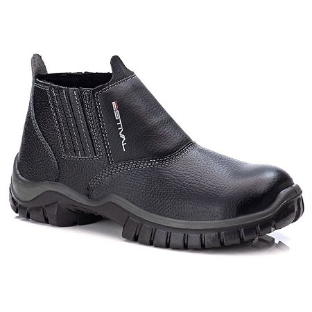 BOTA ESTIVAL WORK ANTIPERFURO + COMPOSITE LENZI PRETO -WO10013S1L005 - CA 46484