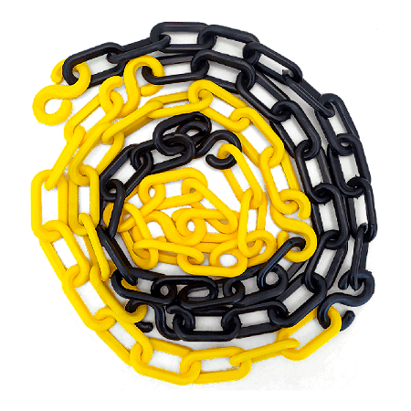 CORRENTE P/ PEDESTAL - PRETA/AMARELA