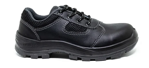 4045BTJM1602EL -SAPATO DE SEGURANÇA BRACOL BTJM PALMILHA ANTIPERFURO MICROFIBRA BICO COMPOSITE BIDENSIDADE CA 39580