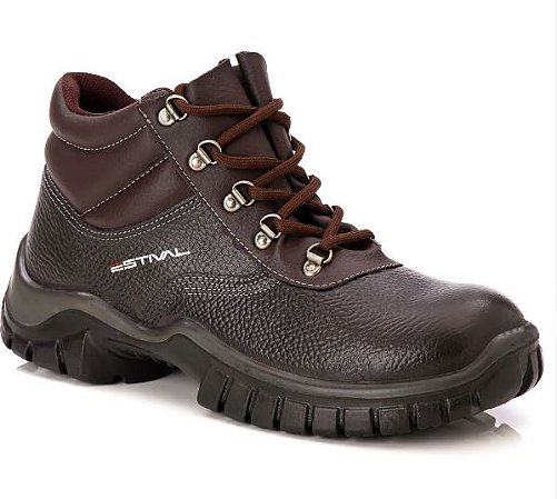 BOTA ESTIVAL WORK RELAX CAFÉ BICO PVC WO10031S1R - CA 44591