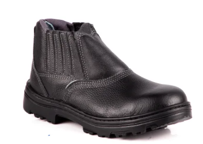 BOTINA BELB BRACOL ELÁSTICO COURO BICO AÇO MONODENSIDADE - CA 32621