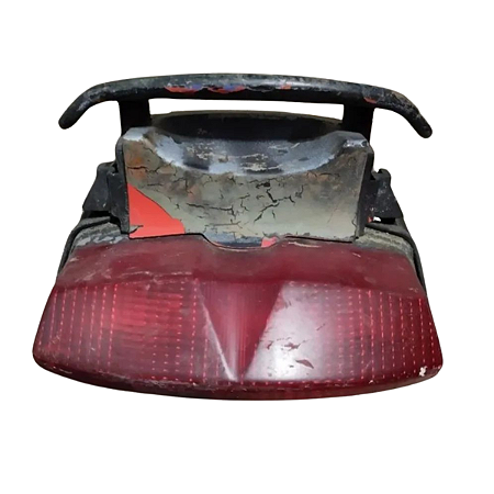 conjunto Lanterna Traseira + suporte + aerofolio + junção rabeta zx7 1993 a 1996