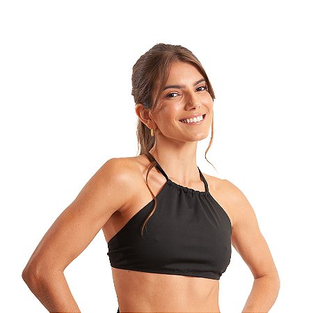 Biquíni.Rio Sutiã de Biquíni Reserva Cropped Preto