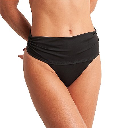 Biquíni.Rio Calcinha de Biquíni Mariana Fold Preto