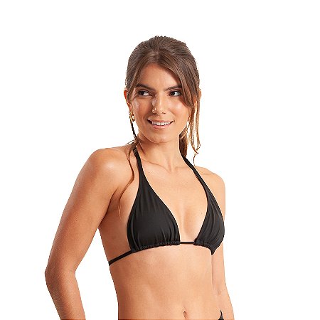 Biquíni.Rio Sutiã de Biquíni Ipanema Cortinão Preto