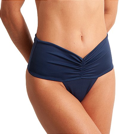 Biquíni.Rio Calcinha de Biquíni Lúcia Efeito Lipo Marinho