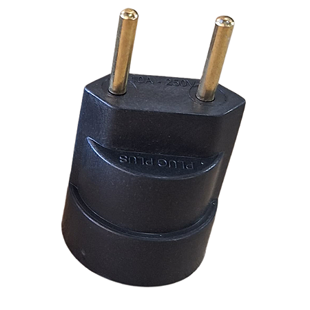Bocal de Lampada E27 C/Pino Bipolar Preto