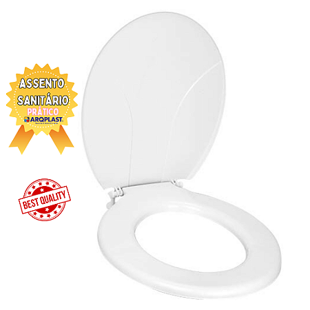 Assento Sanitário Prático Tampa para Privada Vaso Sanitário Arqplast