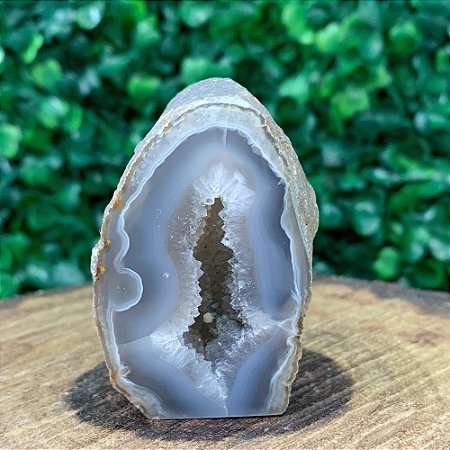 GEODO DE ÁGATA GEO02 – Proteção, Sorte e Boas Energias