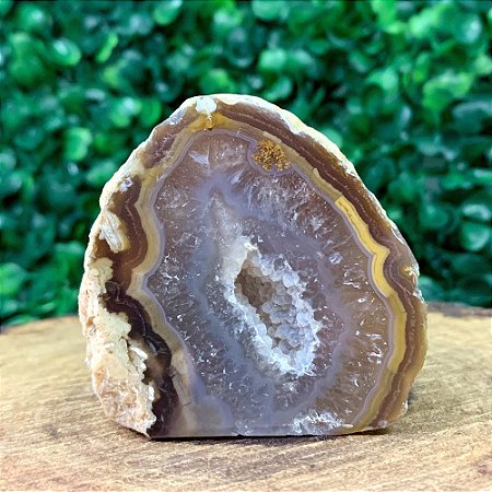 GEODO DE ÁGATA GEO04 - Proteção, Sorte e Boas Energias