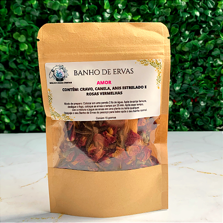 BANHO DE ERVAS - AMOR