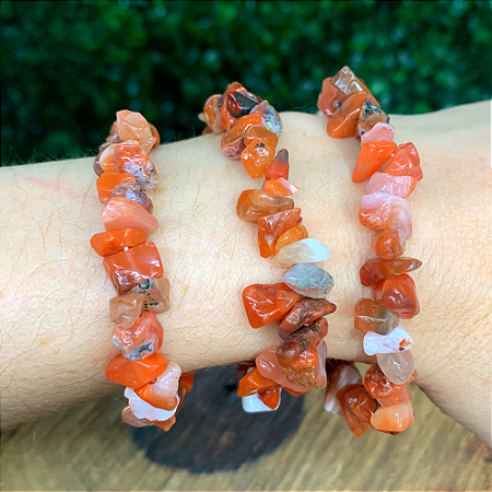 PULSEIRA DE CORNALINA – Vitalidade, Alegria e Proteção