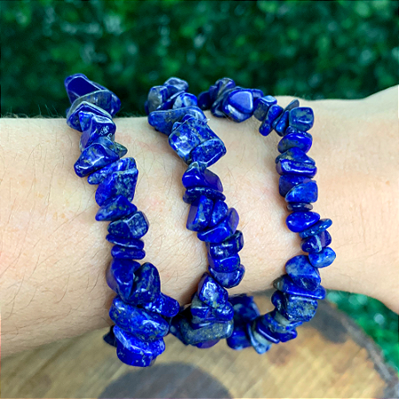 PULSEIRA DE LÁPIS LAZULI