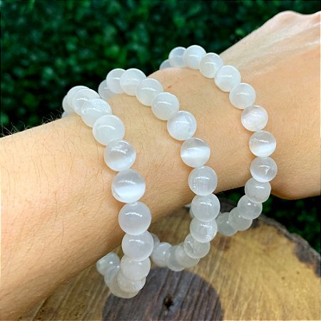 PULSEIRA DE SELENITA BRANCA