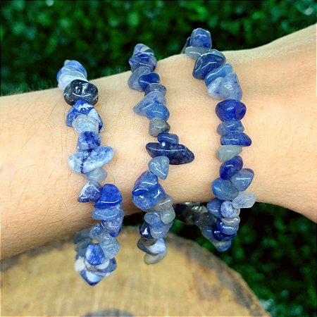 PULSEIRA DE QUARTZO AZUL