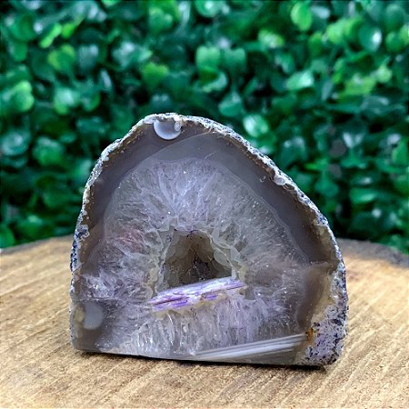 GEODO DE ÁGATA GEO12  - Proteção, Sorte e Boas Energias