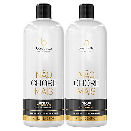 Progressiva Não Chore Mais Kit 1 Litro - Borabella
