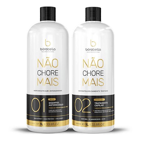 Progressiva Não Chore Mais Kit 1 Litro - Borabella