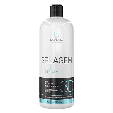 Selagem Orgânica 3D Semi Definitiva 1 Litro - Borabella
