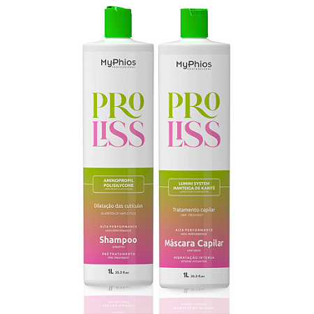 Progressiva ProLiss Kit 1 Litro - MyPhios