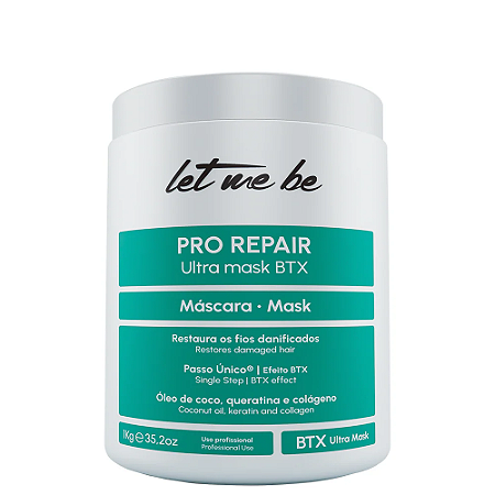 BTX Orgânico Pro Repair Ultra Mask 1kg - Let me be