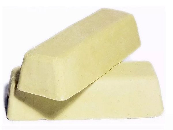 Pasta Para Polir Lustrar Madeira Clara Cor Amarela Jacaré