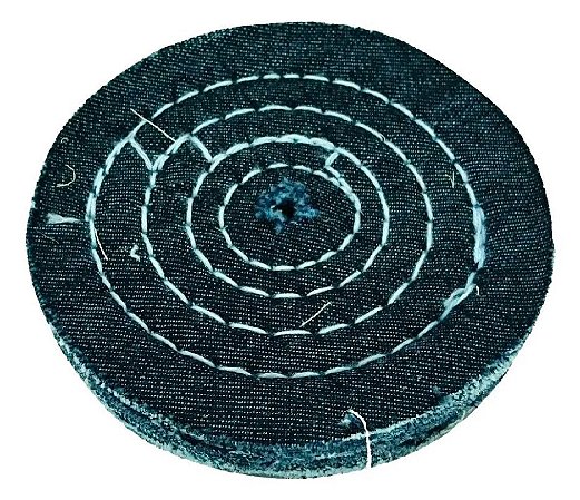 Roda de Pano Para Polimento Jeans Diâmetro 7,5 cm