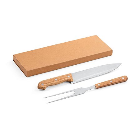 Kit Churrasco Garfo E Faca.