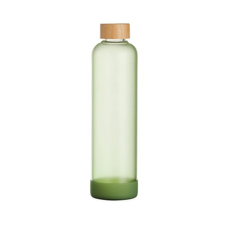 Garrafa de Vidro Verde 1 litro.