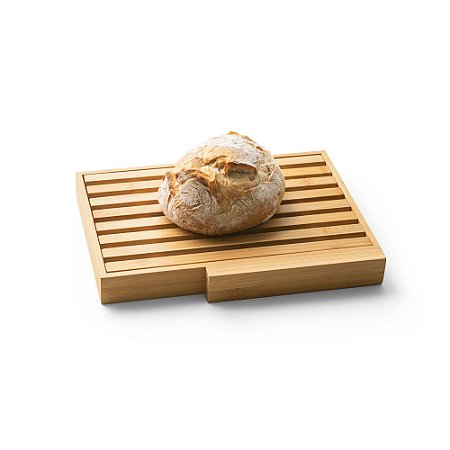 Tábua para Pão em Bambu com Faca- Linha Ecológica