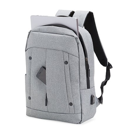 Mochila de Nylon USB- 21 Litros