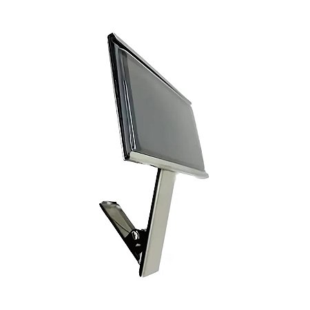 Precificador de Inox - Med. 7x4cm. - kit 15 unidades
