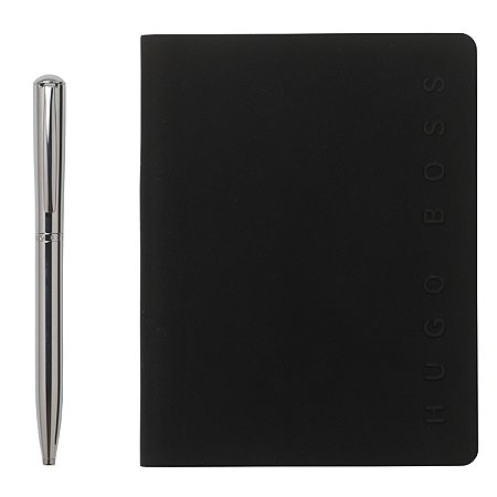 Kit Pasta A6 e Esferográfica- Coleção Sky- Hugo Boss -Linha Premium