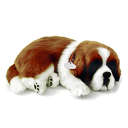 Cachorro de pelúcia que Respira - São Bernardo - Perfect Petzz