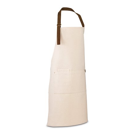 Avental 100% Algodão com 3 Bolsos Frontais