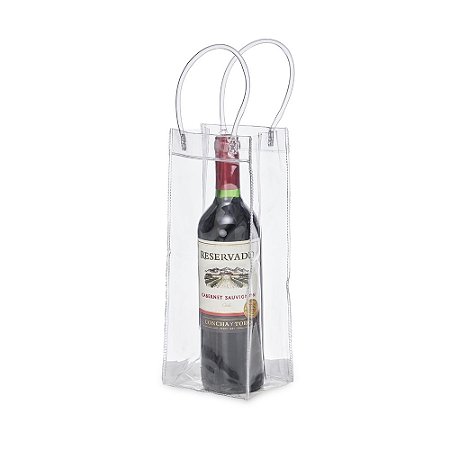 Sacola De Gelo Para Bebidas- Kit Com 5 Unidades