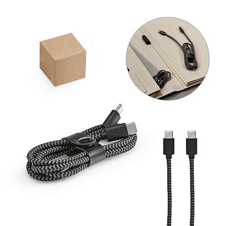 Cabo de carregamento USB-C